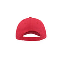 Red - Back - Atlantis Start 6 Panel Baseball Cap