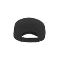 Black - Back - Atlantis Tank Brushed Cotton Military Cap