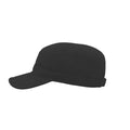 Black - Pack Shot - Atlantis Tank Brushed Cotton Military Cap