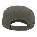 Olive - Back - Atlantis Tank Brushed Cotton Military Cap