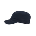 Navy - Pack Shot - Atlantis Chino Cotton Uniform Military Cap