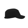 Black - Pack Shot - Atlantis Chino Cotton Uniform Military Cap