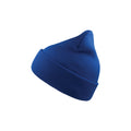 Royal - Front - Atlantis Wind Double Skin Beanie With Turn Up