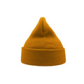 Mustard - Back - Atlantis Wind Double Skin Beanie With Turn Up