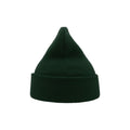 Green - Back - Atlantis Wind Double Skin Beanie With Turn Up