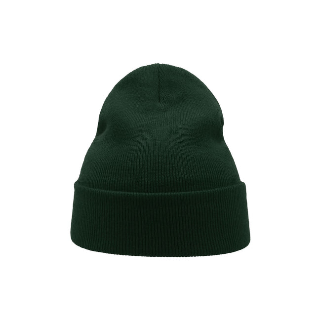 Green - Side - Atlantis Wind Double Skin Beanie With Turn Up