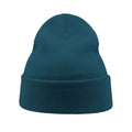 Sapphire Blue - Side - Atlantis Wind Double Skin Beanie With Turn Up