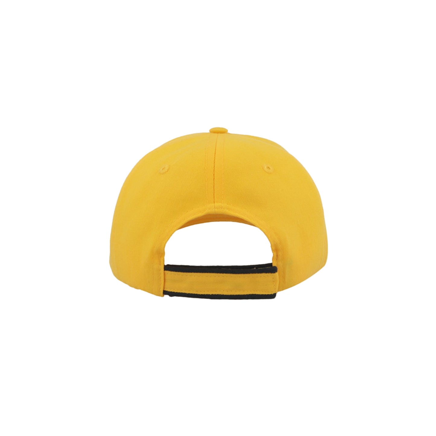 Yellow - Back - Atlantis Zoom Piping Sandwich Sports 6 Panel Contrast Baseball Cap