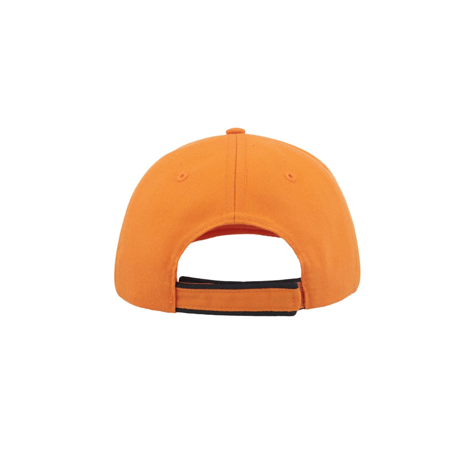 Orange - Back - Atlantis Zoom Piping Sandwich Sports 6 Panel Contrast Baseball Cap