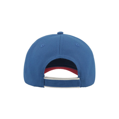 Royal - Back - Atlantis Zoom Piping Sandwich Sports 6 Panel Contrast Baseball Cap