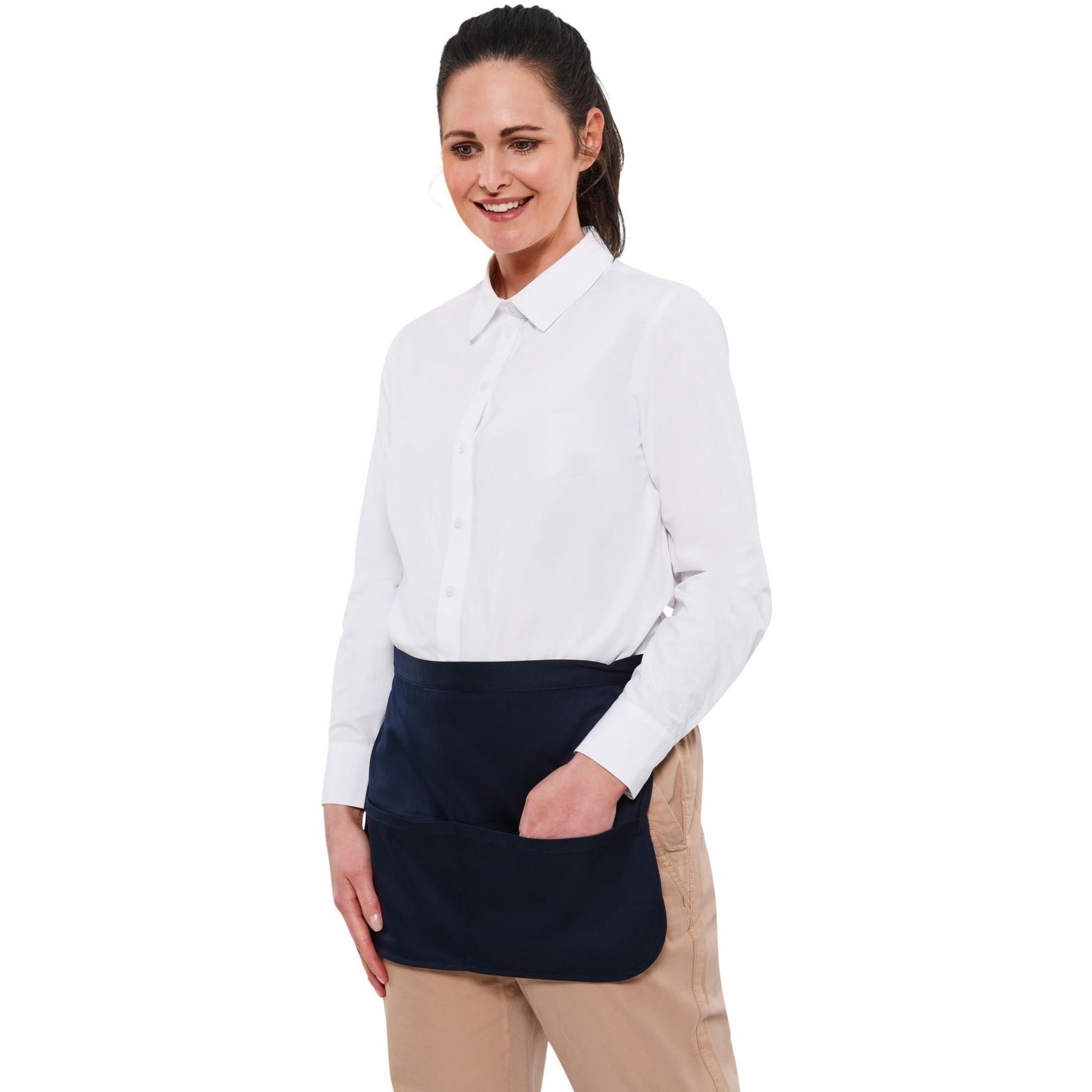 Navy - Back - BonChef Money Pocket Apron