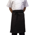 Black - Back - BonChef 24 Inch Waist Apron