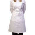 White - Back - BonChef 24 Inch Waist Apron