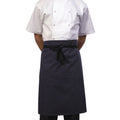 Navy - Back - BonChef 24 Inch Waist Apron