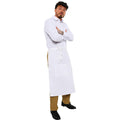 White - Back - BonChef 31 Inch Bistro Apron
