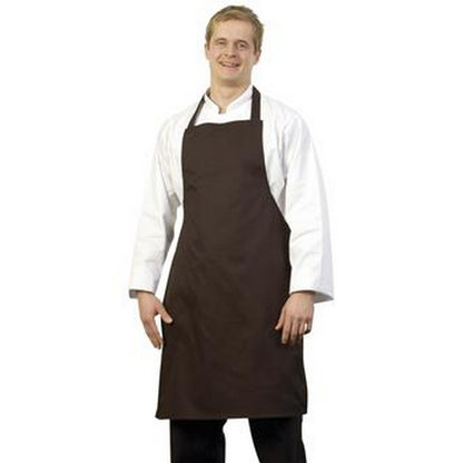Black - Front - BonChef Full Length Apron