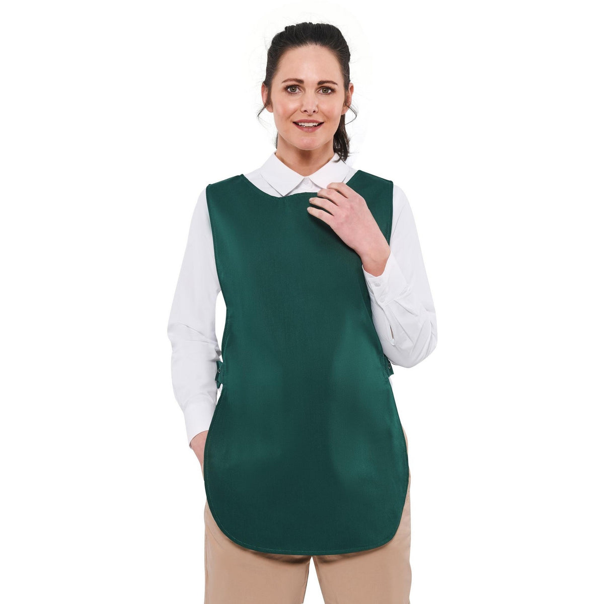 Bottle Green - Back - BonChef Tabard Without Pocket