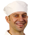 White - Back - BonChef Chef Skull Cap