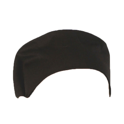 Black - Front - BonChef Chef Skull Cap