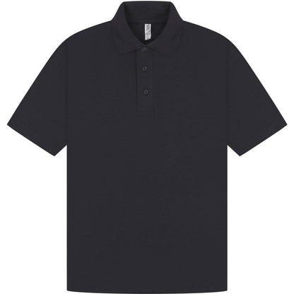 Navy - Front - Casual Classic Mens Pique Polo
