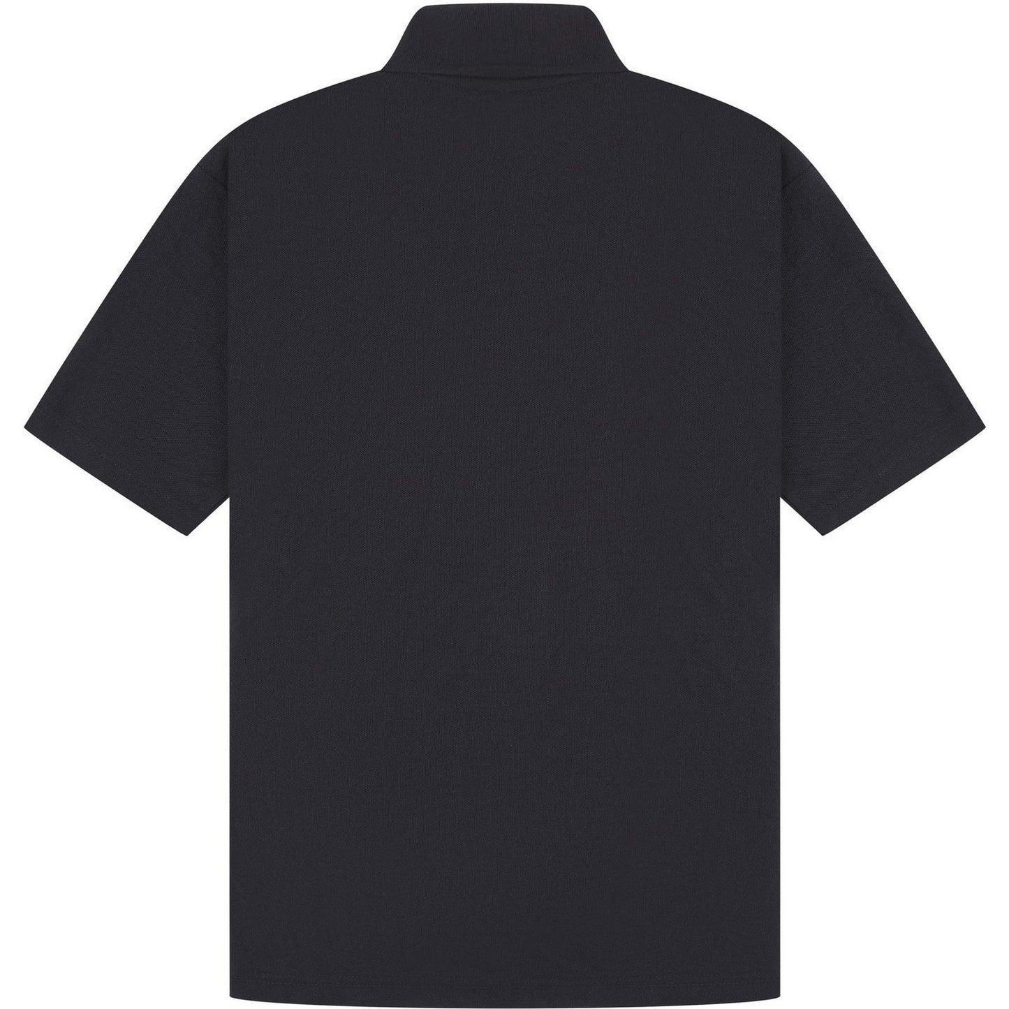 Navy - Back - Casual Classic Mens Pique Polo