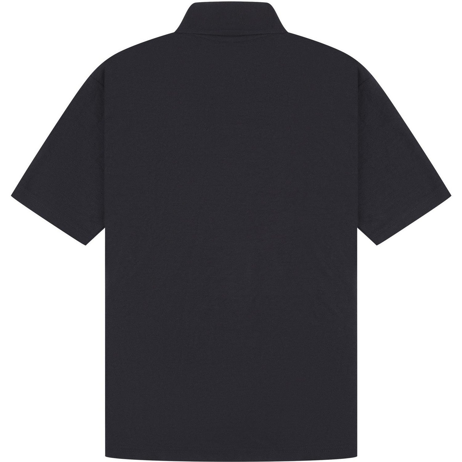Navy - Back - Casual Classic Mens Pique Polo