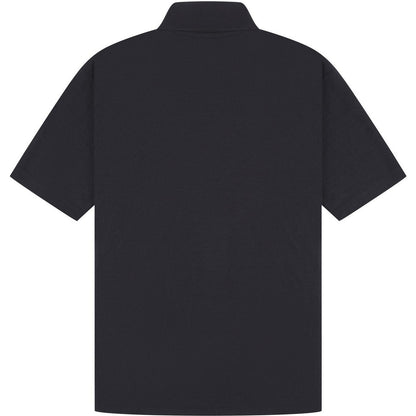 Navy - Back - Casual Classic Mens Pique Polo