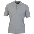 Sport Grey - Front - Casual Classic Mens Pique Polo