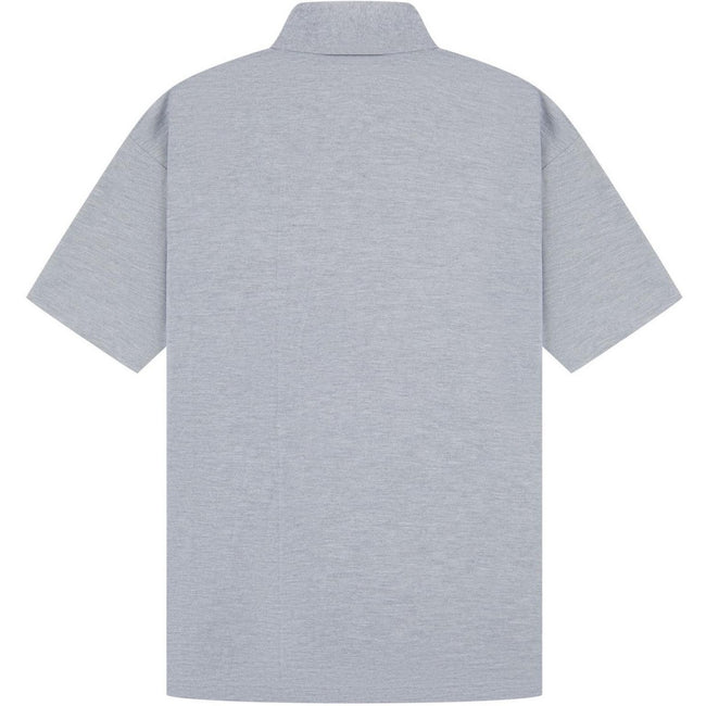 Sport Grey - Back - Casual Classic Mens Pique Polo