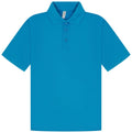 Black - Side - Casual Classic Mens Pique Polo