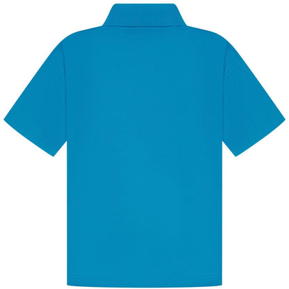 Sapphire Blue - Back - Casual Classic Mens Pique Polo