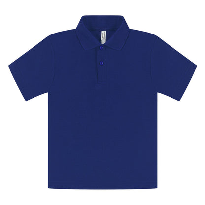Dark Royal - Front - Casual Classic Childrens-Kids Polo