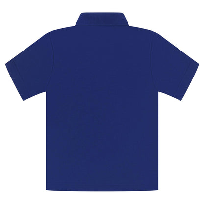 Dark Royal - Back - Casual Classic Childrens-Kids Polo