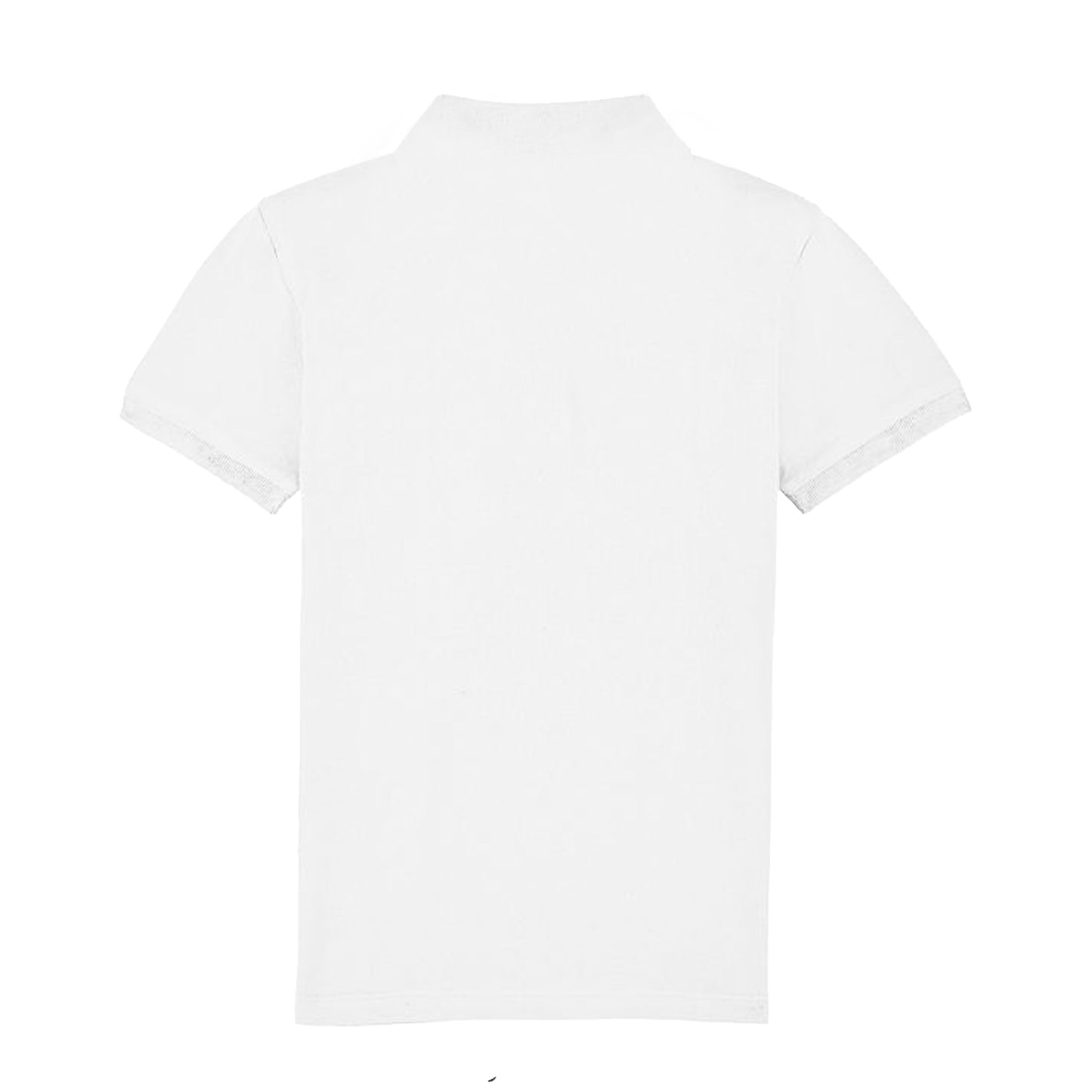White - Back - Casual Classic Childrens-Kids Polo