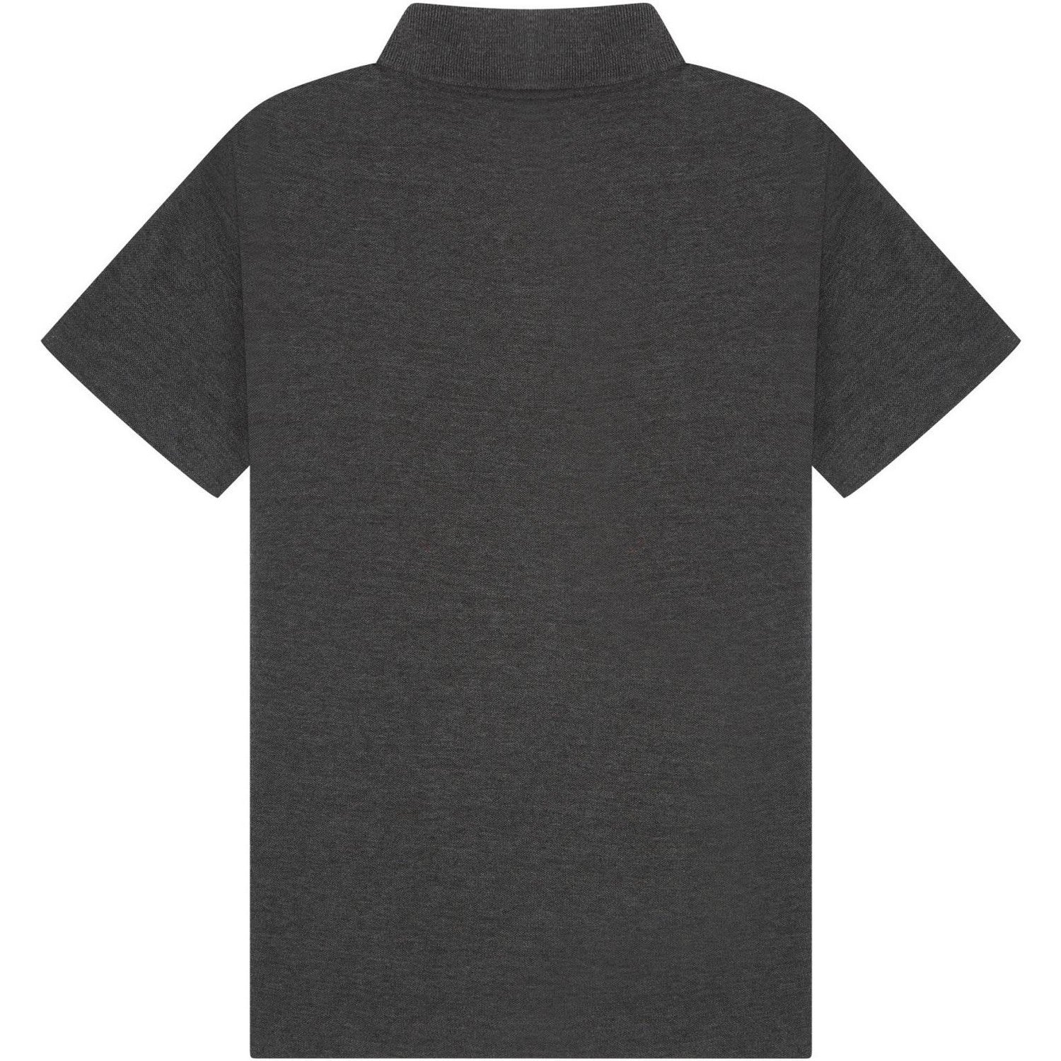 Dark Heather - Back - Casual Classic Womens-Ladies Polo