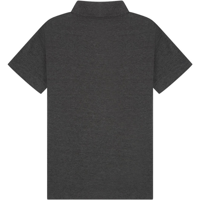 Dark Heather - Back - Casual Classic Womens-Ladies Polo