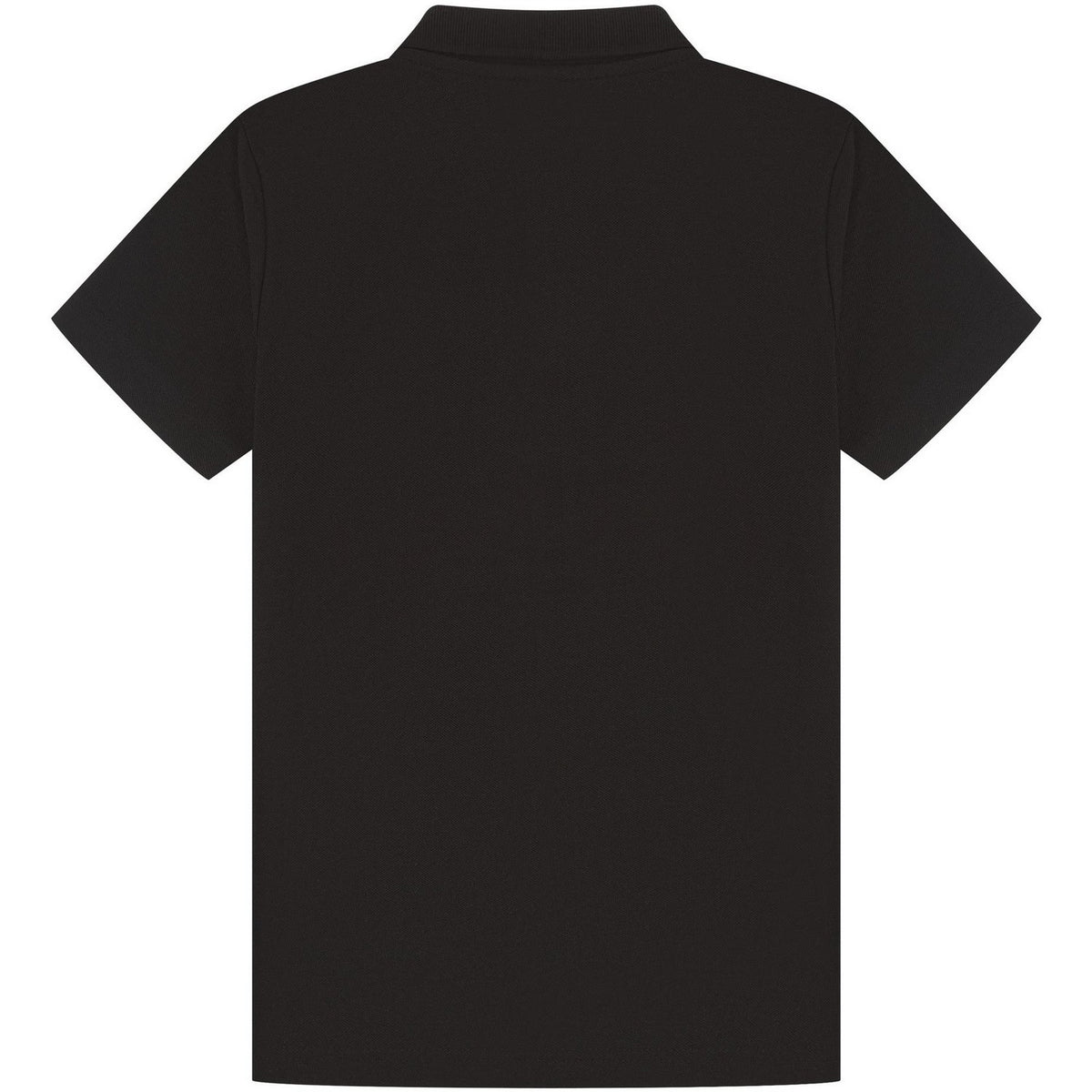 Black - Back - Casual Classic Womens-Ladies Polo