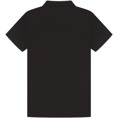 Black - Back - Casual Classic Womens-Ladies Polo
