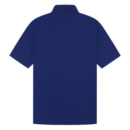 Royal Blue - Back - Casual Classic Womens-Ladies Polo