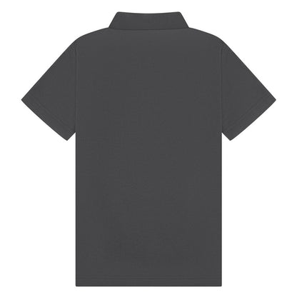 Charcoal - Back - Casual Classic Womens-Ladies Polo