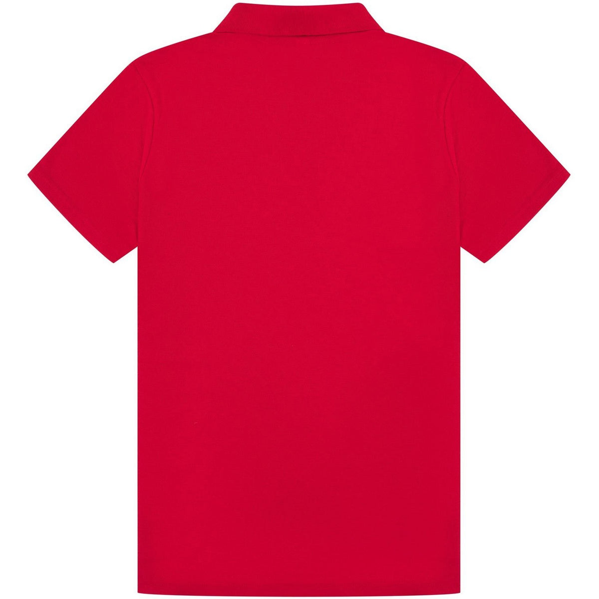 Red - Back - Casual Classic Womens-Ladies Polo
