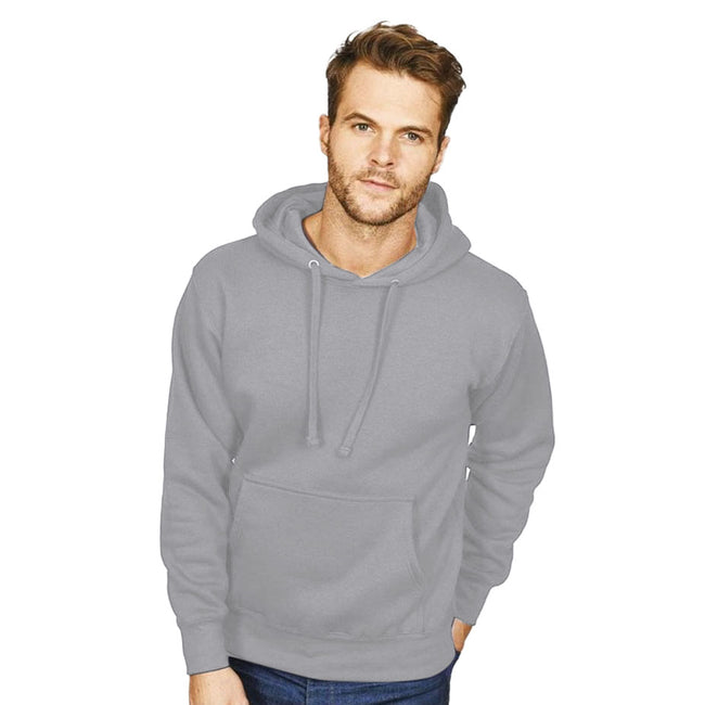 Sport Grey - Back - Casual Classic Mens Pullover Hood
