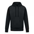 Black - Front - Casual Classic Mens Pullover Hood