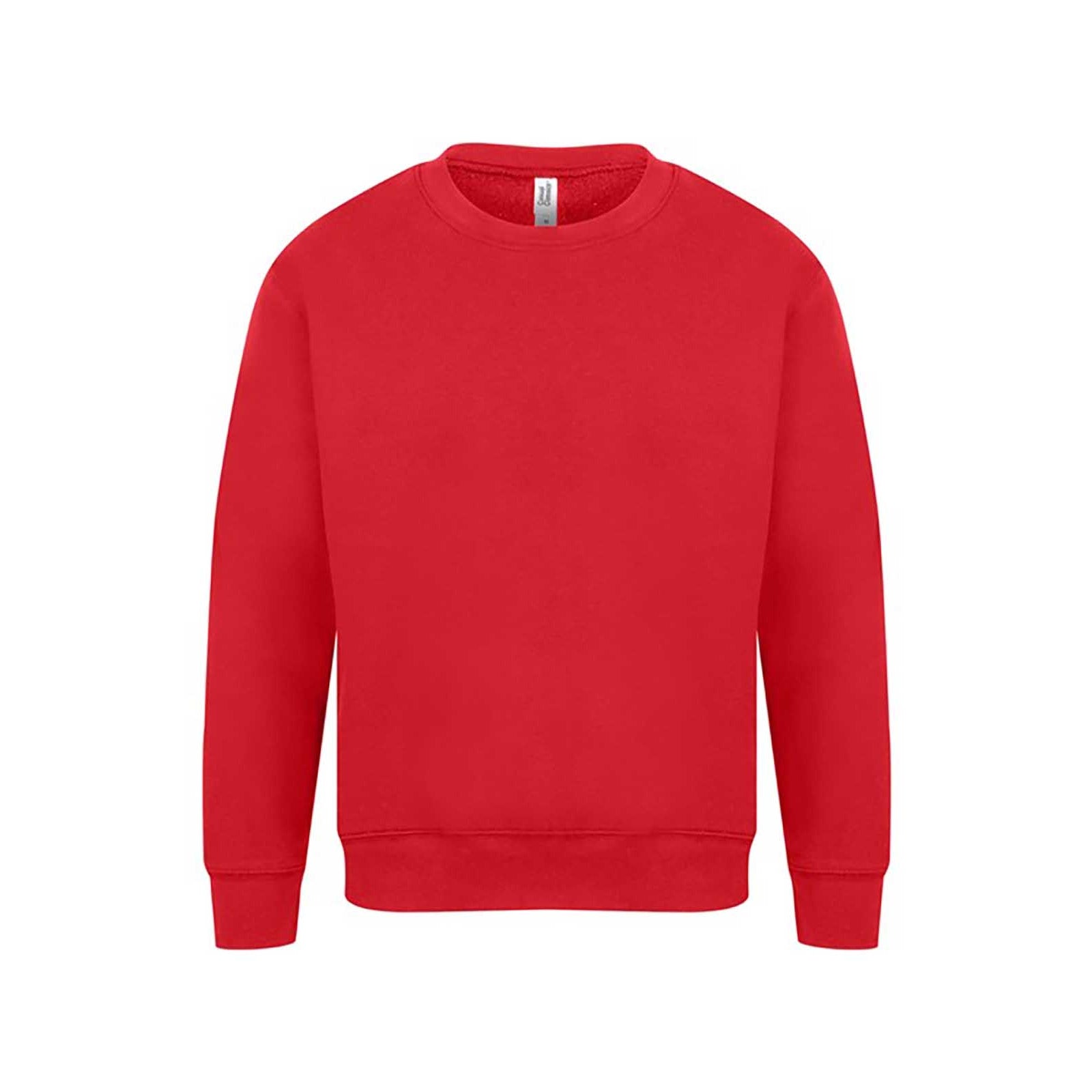 Red - Front - Casual Original Mens Sweatshirt