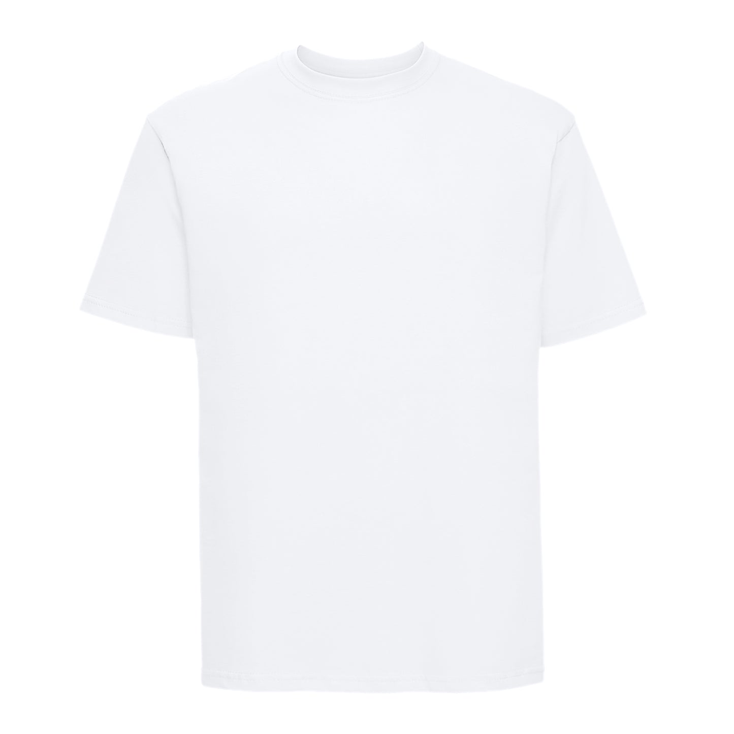 White - Front - Casual Classic Mens Ringspun Original Tee