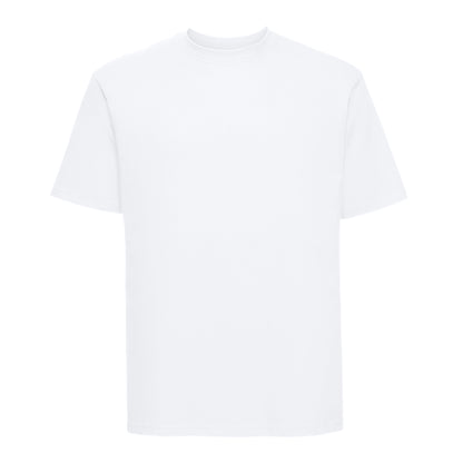 White - Front - Casual Classic Mens Ringspun Original Tee