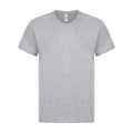 Heather Grey - Front - Casual Classic Mens Ringspun Tee