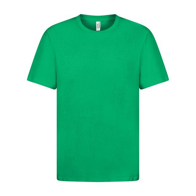 Kelly Green - Front - Casual Classic Mens Ringspun Tee