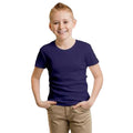 Navy - Back - Casual Classic  Childrens-Kids Ringspun Tee