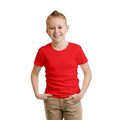 Red - Back - Casual Classic  Childrens-Kids Ringspun Tee